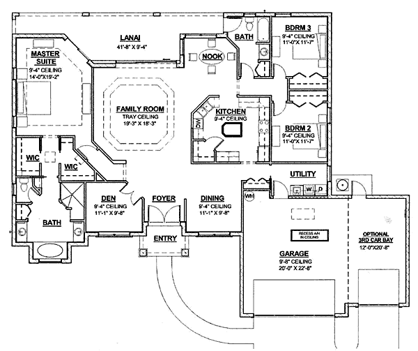 The Antigua floor plan